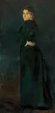 Christian Krohg, Portrett av Alexandra Thaulow, Olje på lerret