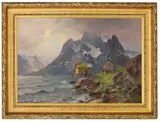 Even Ulving, Fra Lofoten, Olje på lerret