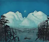 Harald Sohlberg, Vinternatt i Rondane