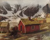 Thorolf Holmboe, Fiskevær i Lofoten