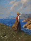 Hans Dahl, Bondepike med sigd