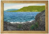 Theodor Kittelsen, En fattig blomst, Olje på lerret