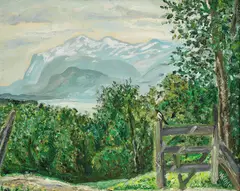 Harald Kihle, Fra Svanøy, Olje på plate