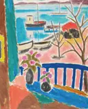 Fra Kjerringvik by Johannes Rian, Olje på lerret, sold May 2007