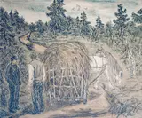 Harald Kihle, Høylasset, Litografi, lysmål