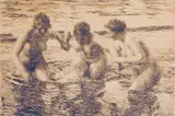 Anders Zorn, Mot strømmen, 1919, Radering, lysmål
