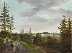 Ferdinand Jonas Gjøs, Tuengen i Vestre Aker, Olje på lerret
