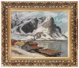 Thorolf Holmboe, Fra Reine Lofoten