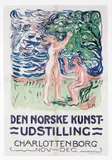 Edvard Munch, Nøytralien, Fargelitografi trykket i fem farger med blått og