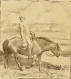 Erik Werenskiold, Henrik Wergeland på Veslebrunen
