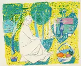 Høst by Kai Fjell, Serigrafi, lysmål, sold Jun 2006