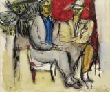 Gunnar S. Gundersen, To sittende figurer