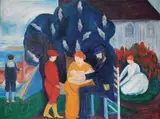 Rudolph Thygesen, Tre generasjoner, 1937, Olje på lerret