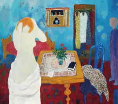 Victor Sparre, Et øyeblikk av evigheten, 1988, Olje på lerret