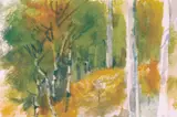 Erling Enger, Skogsinteriør, høst