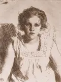 Anders Zorn, Frida, 1914, Radering, lysmål