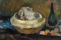 Bernhard Folkestad, Johannes hode på et fat, Olje på lerret
