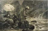 Thomas Fearnley, Fiske i Sogn, Radering, lysmål