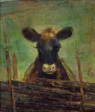 Christian Krohg, Portrett av en ku