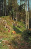 Christian Skredsvig, Budeie med kyr