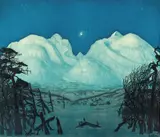 Harald Sohlberg, Vinternatt i Rondane