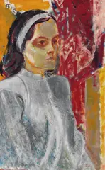 Henrik Sørensen, Marianne, 1945, Olje på lerret