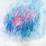 Inntrykk fra naturen by Jakob Weidemann, 1988, Olje på lerret, sold Nov 2005