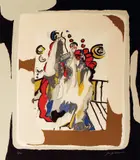 Jens Johannessen, Hommage a Peder Cappelen I, Serigrafi, lysmål