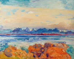 Jardar Lunde, Fra Hamarøy, Olje på plate