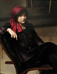 Odd Nerdrum, Ulrikke, 1973, Olje på lerret