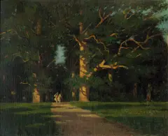 Otto Sinding, Prinsessen kommer ridende, Olje på plate