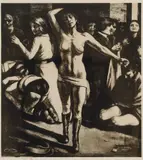 Odd Nerdrum, Stemmen, Litografi, lysmål