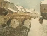 Frits Thaulow, Broen i Amiens, Fargeradering, lysmål