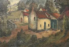 Franciscus Hubertus Ronda, Untitled, 1941, Oil on canvas