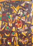 Eef de Weerd, Untitled, oil paintings and pastels