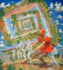 Robert Williams, Untitled, pencil on recto Digital pigment print with silkscreen and Giclee