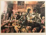 Ronnie Wood, Untitled, pencil Screenprint on Somerset Velvet 280 gms Paper