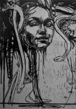 Swoon, Untitled, pencil Screenprint/wove paper Size: