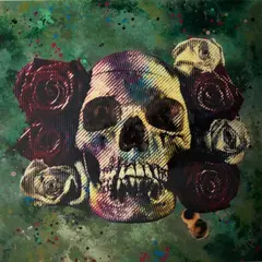 Goldie, Untitled, pigment print with 5 layers of silk screen varnish Size:91 x 91cm (36 x 36 inch) Framed and g