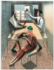Rodolfo Meli, Untitled, Lithograph