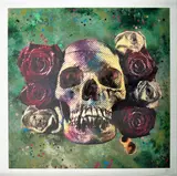 Untitled by Joseph Clifford Aka ‘Goldie’, pigment print with 5 layers of silk screen varnish Total sheet size:, sold Nov 2022