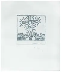 Keith Haring, Untitled, 1958, pencil and ‘A
