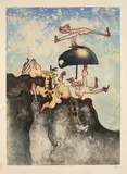 Roberto Matta, Feuilles Ouvertes (Hojas Abiertas)