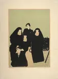 Beatriz González, Ya llegó la fecha II, del portafolio Libertad - Colombia, 1979, Litografía sobre papel. Ejemplar 45 de 112