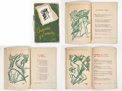 Fernando Botero, Grabados del raro libro Armonía y ensueño de Fausto Cabrera, 1951, Grabados del raro libro Armonía y ensueño de Fausto Cabrera, 1951