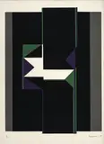Eduardo Ramírez Villamizar, Sin título, 1979, Serigrafía sobre papel. Ejemplar Prueba de artista
