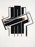 Eduardo Ramírez Villamizar, Sin título, 1990, Serigrafía sobre papel, Ejemplar 47 de 50