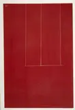 Robert Motherwell, Untitled (Red), de la serie London Series II, [1970 - 1971], Serigrafía sobre papel J.B. Green fabricado a mano. Ejemplar 53 de 150