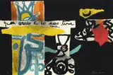Luis Luna, Sin título, 1996, Serigrafía sobre papel. Ejemplar prueba de artista