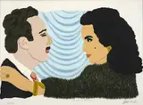 Maripaz Jaramillo, A Maria Felix, 1990, Serigrafía sobre papel. Ejemplar 29 de 100